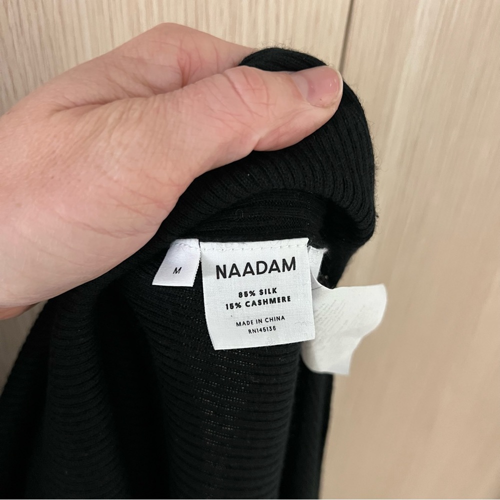 NAADAM Black Midi Dress - Picture 5 of 8